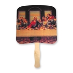 Religious Hand Fan - Last Supper Full Color