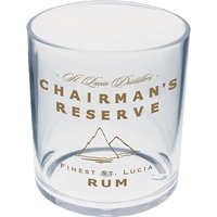 10 oz. Straight Sided Heavy Plastic Rocks Glass. Made in... from ASI 61952...