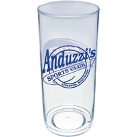 14 oz. Heavy Plastic Clear Tumbler. Made in USA of... from ASI 61952 Howw Mfg...