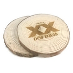 Pine Wood Log Coaster - SINGLE