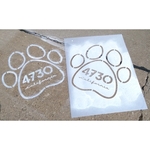 24" x 18" Custom Stencils