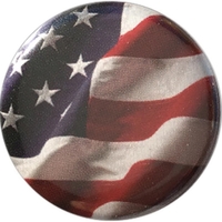 Round full color glossy button with pinback closure in assorted sizes.......