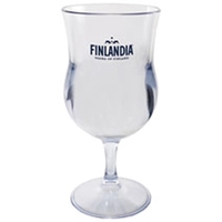 14 oz. Clear Plastic Poco Grande Glass