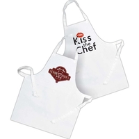 Disposable paper apron features large imprint area.... from ASI 66230 Landes Inc