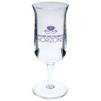 2 oz. Plastic Hurricane Sampler Glass