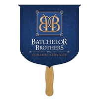 Coat of arms shaped fan made with heavy 22 pt. high... from ASI 67620 Lion...