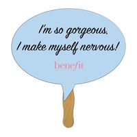 Thought Bubble Hand Fan