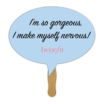 Thought Bubble Hand Fan