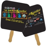 Tapered Square Sandwiched Hand Fan