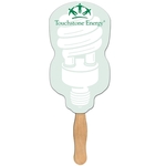 Light Bulb Sandwiched Hand Fan