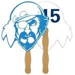 Pirate Auction Hand Fan Full Color