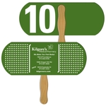 Bandage/Pill Auction Hand Fan Full Color