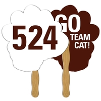 Paw Auction Hand Fan Full Color