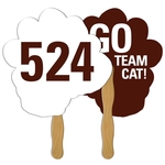 Paw Auction Hand Fan Full Color