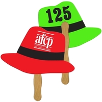Fedora Auction Hand Fan Full Color