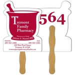 Mortar & Pestle Auction Hand Fan Full Color