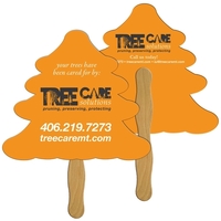 Evergreen Auction Hand Fan Full Color