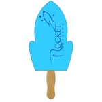 Rocket Hand Fan Full Color
