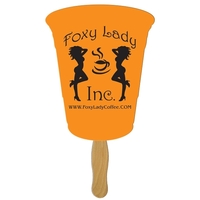Cup Hand Fan Full Color
