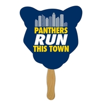 Cougar Hand Fan Full Color