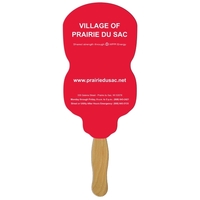Light Bulb Hand Fan Full Color