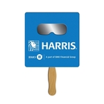 Square Sun Shade Hand Fan