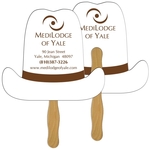 1 Gallon Hat Hand Fan Full Color (2 Sides)