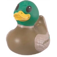 Rubber Lake Mallard Duck, balanced and weighted for Floating... from ASI...