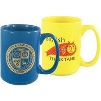 13 1/2 oz. vitrified ceramic mug in choice of colors.... from ASI 51759 ZZ...