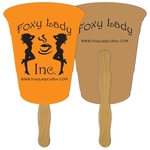 Cup Hand Fan Full Color (2 Sides)