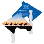 Horse Hand Fan Full Color (2 Sides)