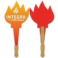 Torch Hand Fan Full Color (2 Sides)