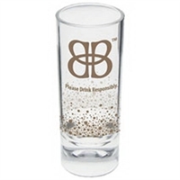 2 oz. Clear Heavy Plastic Shooter Shot Glass