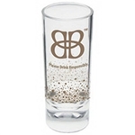 2 oz. Clear Heavy Plastic Shooter Shot Glass