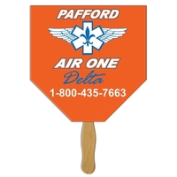 Home Plate Hand Fan Full Color