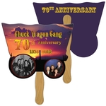 Wagon Hand Fan Full Color (2 Sides)