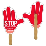 Mitten Hand Fan Full Color (2 Sides)
