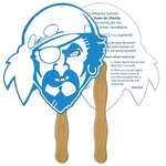 Pirate Hand Fan Full Color (2 Sides)