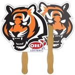 Tiger Hand Fan Full Color (2 Sides)