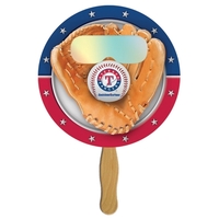 Round Hand Fan w/ Fireworks Film