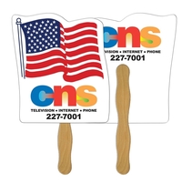 Flag Hand Fan Full Color (2 Sides)... from ASI 67620 Lion Circle Corp