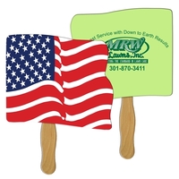 Flag Hand Fan