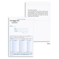 5 2/3" x 7", Special Parts Order Form, Snap-A-Part Carbon 3... from ASI 52493...