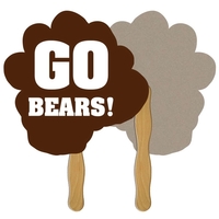 Paw shaped fan is laminated on front with a high gloss... from ASI 67620 Lion...