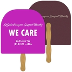 Round Top Recycled Hand Fan