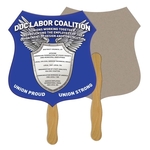 Crest Recycled Hand Fan