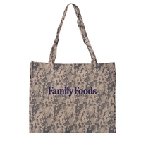 Digital camouflage pattern non woven shopping tote bag.... from ASI 31517...