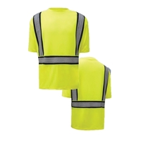 Snag proof short sleeve work shirt with reflective tape. Moisture wicking,......