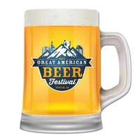 Beer Mug Shape Full Color Magnet