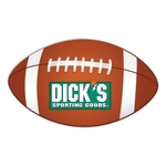 Football Shape Full Color Magnet